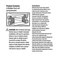 thumbnail image 6 of UNTERING Car Coil Spring Spacers,Wear Resistant Rubber Coil Spring Boosters for 1" to 1.5" Coil Spring Lift,Spring Spacers, 6 of 8