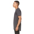 thumbnail image 3 of BELLA+CANVAS T-Shirt Long pour Homme - 3006, TG, Gris Foncé Chiné, 3 of 3