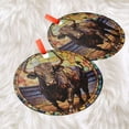 thumbnail image 3 of Ornament Suncatcher Bull, Bull 2D Flat Colorful Window Hanging, Handcrafted Decorative Home Decor Piece, for Bull Lovers, 2025, Holiday 2025, Holiday Decoration, Seasonal, 3 of 5