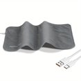 thumbnail image 1 of SNNROO 1pc Graphene Heating Pad  Single Person Polyester Fabric Low Power 30W  with Self-Regulating Temperature Control  for Knees  Neck  Shoulders  Washable  No Battery  with Ideal Gift, 1 of 6