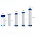 thumbnail image 2 of Durable PP Cotton Water Purification Filter Cartridge Replacement Filters Bathroom Accessory Shower Head Filter 5PCS 9.5CM, 2 of 8