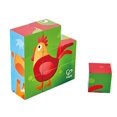 thumbnail image 1 of Hape Wooden Farm Animal Block Puzzle Game - E1618, 1 of 5