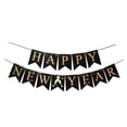 thumbnail image 1 of relayinert Congratulations Banner Birthday Banner Customizable Banner Kit For Decor Black Gold,Type1 16.4ft, 1 of 6