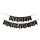 thumbnail image 1 of Conjunto de tarjeta de papel de Oro negro Kearding 16.4 pies pancarta personalizada para fiestas, 1 of 6