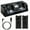 Black, variant on Battery Charger Base for W-ii Remote Dual Charging Station Dock with Two Rechargeable Capacity Increased Batteries for W-ii & U Game Remote Controller-Black