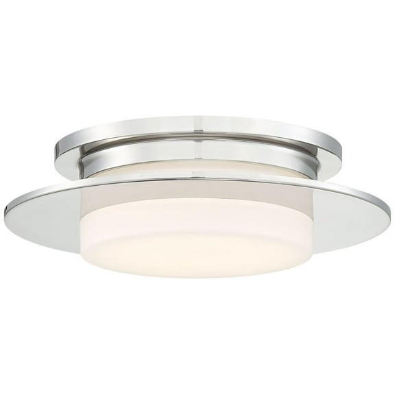 P2016-613-L-George Kovacs Lighting-Press-24W 1 LED Flush Mount-14 Inches Wide by 4 Inches Tall