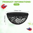 thumbnail image 4 of Uxcell Escondite Flotante en Forma de Corazón para Acuario 2-Pack, Hamaca para Peces Betta, Juego para Decoraciones de Acuario, Tamaño S, Negro, 4 of 6