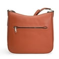 thumbnail image 2 of Coach Women's Ellie File Top Zip Crossbody Bag in Pebbled Leather (Deep Orange), 2 of 5