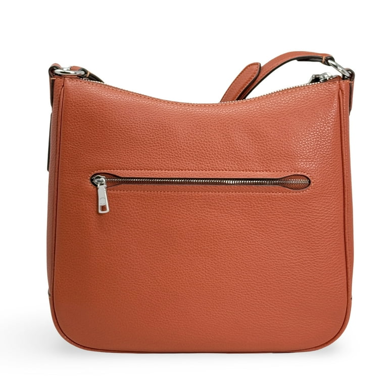Coach Women's Ellie File Top Zip Crossbody Bag in Pebbled Leather