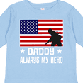 thumbnail image 4 of Inktastic Military Soldier Daddy Always My Hero Boys or Girls Long Sleeve Toddler T-Shirt, 4 of 5