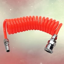 WORGEOUS  3 M Telescopic Air Duct Recoil Hose Compressor Retractable Red