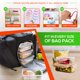 thumbnail image 5 of Contenedores de almacenamiento de alimentos RFAQK 28 unidades con tapas herméticas de 85 ml a 1,2 litros, 5 of 8