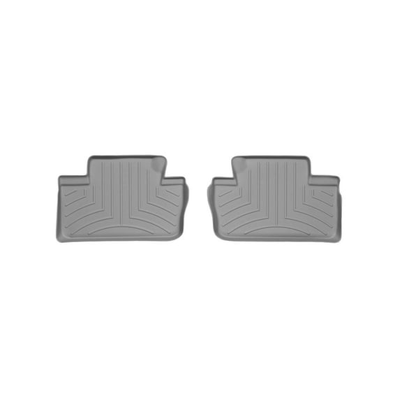WeatherTech Custom Fit FloorLiners compatible with 2006-2013 Lexus IS - 2nd Row (2-Piece Liner), Grey