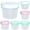 ZD*2+E*2+F*2, variant on Small Plastic Containers with Lids 6 oz, Reusable Food Storage Containers for Meal Prep, Snack Portioning, School Lunch, Salad Dressings, Sauces
