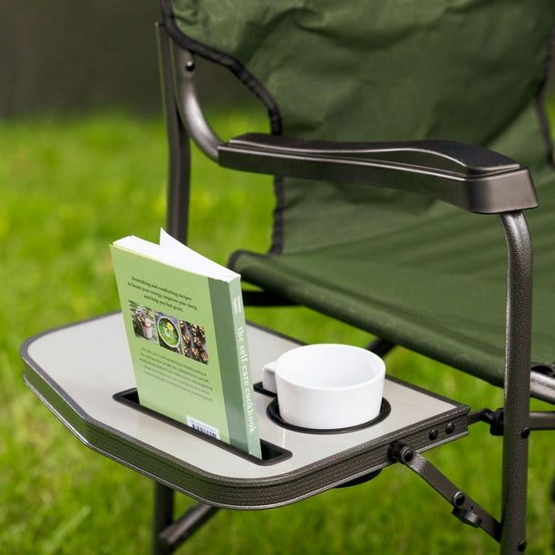 Coleman Aluminum Deck Chair With Side Table Cheap Coleman