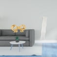 thumbnail image 2 of Tirador de latón con forma de lazo para muebles, tirador de armario, pantalla de lámpara de pie minimalista de papel, cubierta de luz, iluminación cre, 2 of 8