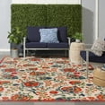 thumbnail image 4 of Nourison Aloha Indoor/Outdoor Red Multicolor 12' x 15' Area Rug (12x15), 4 of 9