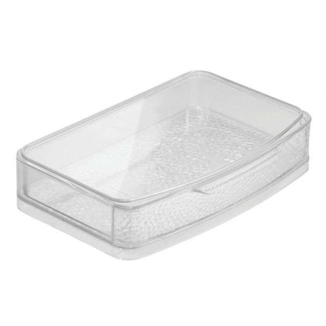 J & M Home Fashions 34250 Vanity Drawer Organizer, Clear