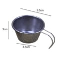 thumbnail image 2 of Taza inoxidable para de 60 ml para mochileros, para ocasiones , cuenco de práctico, ligero shamjiam  Cuenco al aire libre, 2 of 8