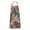 Pioneer Flower Floral-1, variant on Pioneer Flower Floral Print Pattern Apron-Garden Aprons for Women with Pockets-Cotton Linen Waterproof Kitchen Cooking Gardening Aprons Adjustable for Kitchen,Cooking,BBQ and Salon 33x27 Inch
