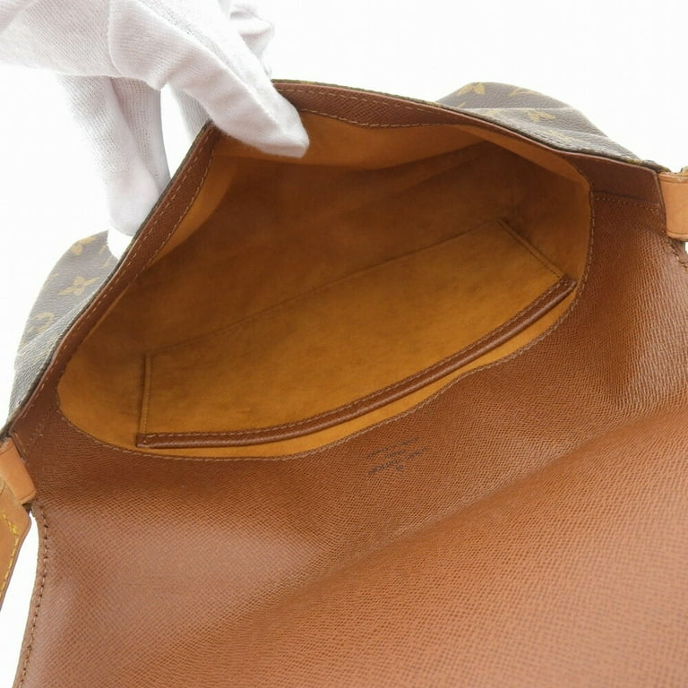 Authenticated Used Louis Vuitton LOUIS VUITTON Monogram Musette Tango Ebene  Short Shoulder Bag M51257 