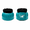 Turquoise, variant on Horse Large Training Ribbed Rubber Hoof Impact Overreach Protection Fleece Lined Bell Boots Turquoise 41HI01TR-L