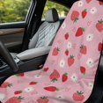thumbnail image 4 of XYZCANDO Strawberry Garden Sweat Absorption Car Seat Cover Protector for Hiking Beach Gym, Sweat-Absorbent Sweatproof Seat Cover Towel, 4 of 11