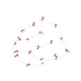 thumbnail image 3 of 10-Count Warm White LED Mini Candy Cane Christmas Fairy Lights 5.25' Copper Wire, 3 of 3