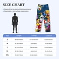 thumbnail image 4 of Lsque Mario Print Men's Pajama Pants, Lounge Pant - Comfortable Home Wear,Elastic Waistband, Stylish Design-XX-Large, 4 of 9