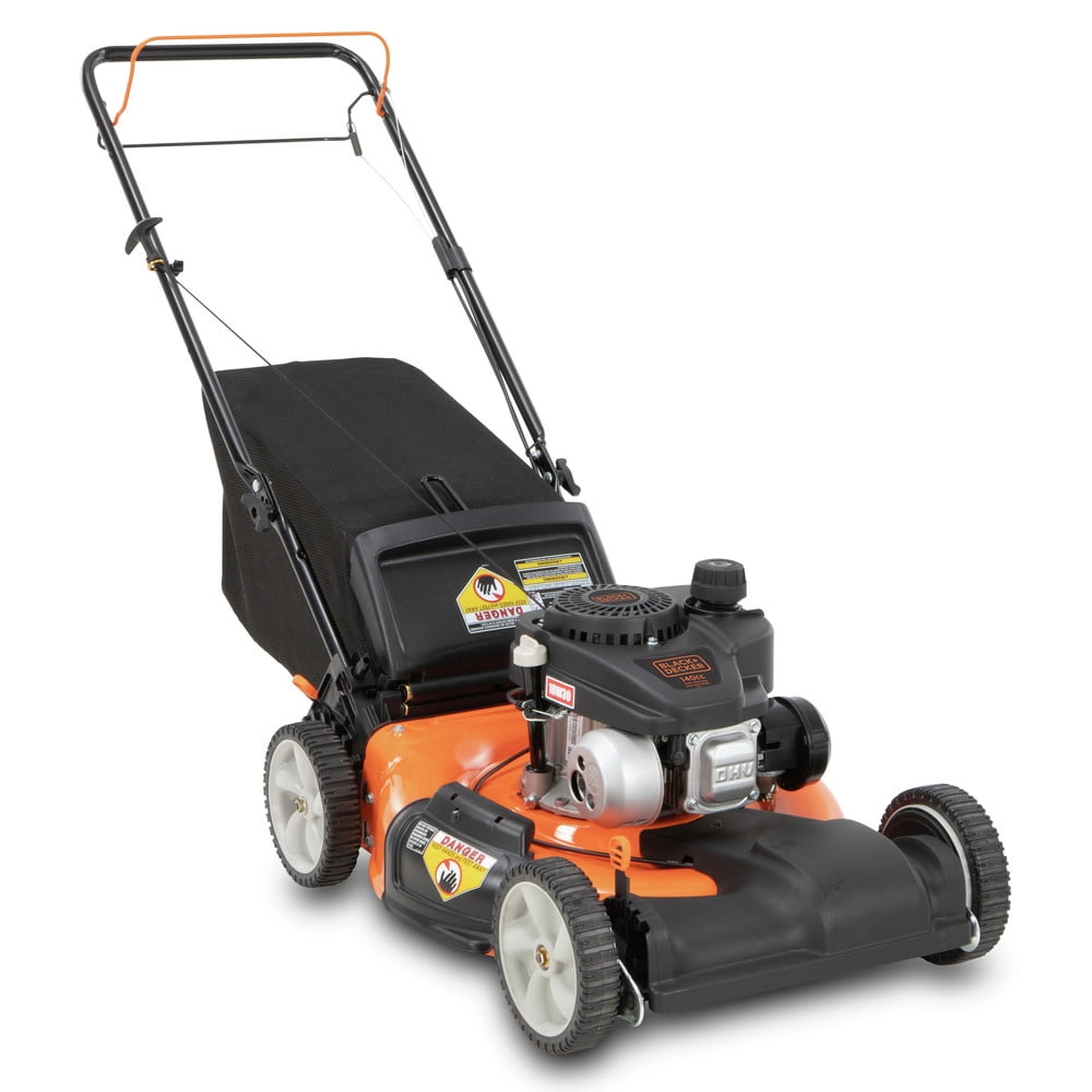 Black Decker Gas Powered Fwd Mower