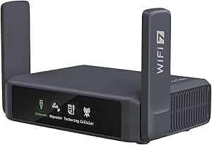 GL.iNet GL-AXT1800(Slate AX) WiFi6小型ルーター GL.iNet Slate AX GL-AXT1800 Portable Wi-Fi 6 Router, OpenVPN, NAS