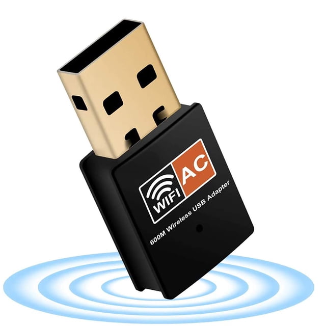 adaptador de red inalámbrica Wi-Fi para portátiles de escritorio, Windows, Mac y Linux