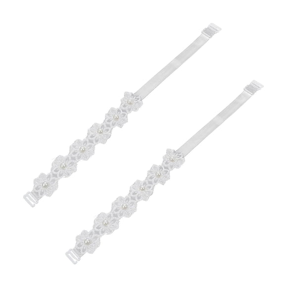 Tape Bras Lift Women Clear Bra Strap Lace Underwear Strap Bra Strap Clips Set Transparent Bra Straps Non Slip Bra Strap Holder