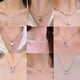 thumbnail image 5 of Collar de acero de titanio para mujer, cadena de clavícula de perlas de alta gama que combina con todo, diseño de nicho, joyería ligera de lujo, 5 of 6