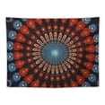thumbnail image 5 of Shiartex  Bohemian Mandala Tapestry Hippie Tapestries Psychedelic Peacock Boho Tapestry Wall Hanging for Bedroom  50x40inch, 5 of 6