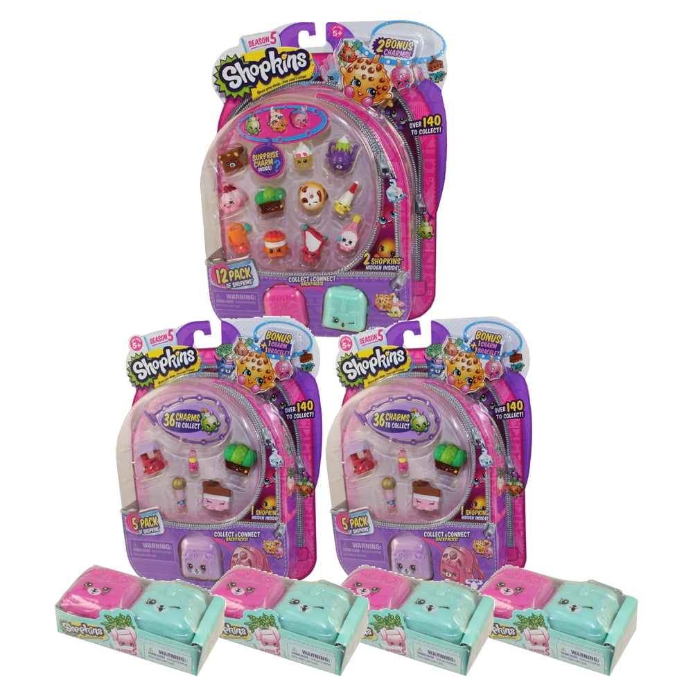 Shopkins Collectible Figures Season 5 Starter Combo Lot 30