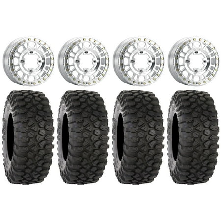 Method 412 Beadlock 15 Wheels Raw 33 XC450 Tires Polaris RZR XP 1000 / PRO XP / Ranger XP 900/1000 Method 412 Beadlock 15 Wheels Raw 33 XC450 Tires Polaris RZR XP 1000 / PRO XP / Ranger XP 900/1000