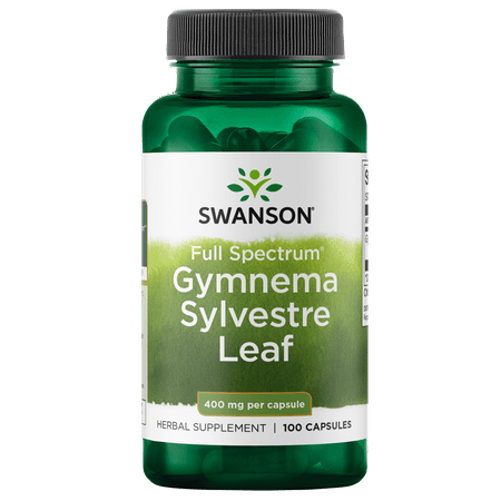 Swanson Herbal Supplements Full Spectrum Gymnema Sylvestre Leaf 400 mg Capsule 100ct