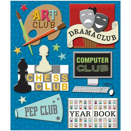 Fan Club Sticker - School Clubs Medley Stickers