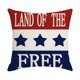 thumbnail image 2 of Independence Day Pillow Covers Striped Print Seat Cushions For Indoor Holiday Decor, 2 of 6