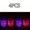 4pcs, variant on 2/4/6 Pack LED Induction Pineapple Light Cups, Glow-in-the-Dark Party Glasses 6.76oz, Color Changing for Birthday Christmas Disco Valentine's Day Gifts
