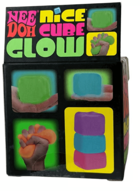 Nee Doh Glow Orange, 1 pc