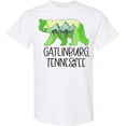 thumbnail image 3 of Inktastic Gatlinburg, Tennessee Mountains and Bear Shape T-Shirt, 3 of 5