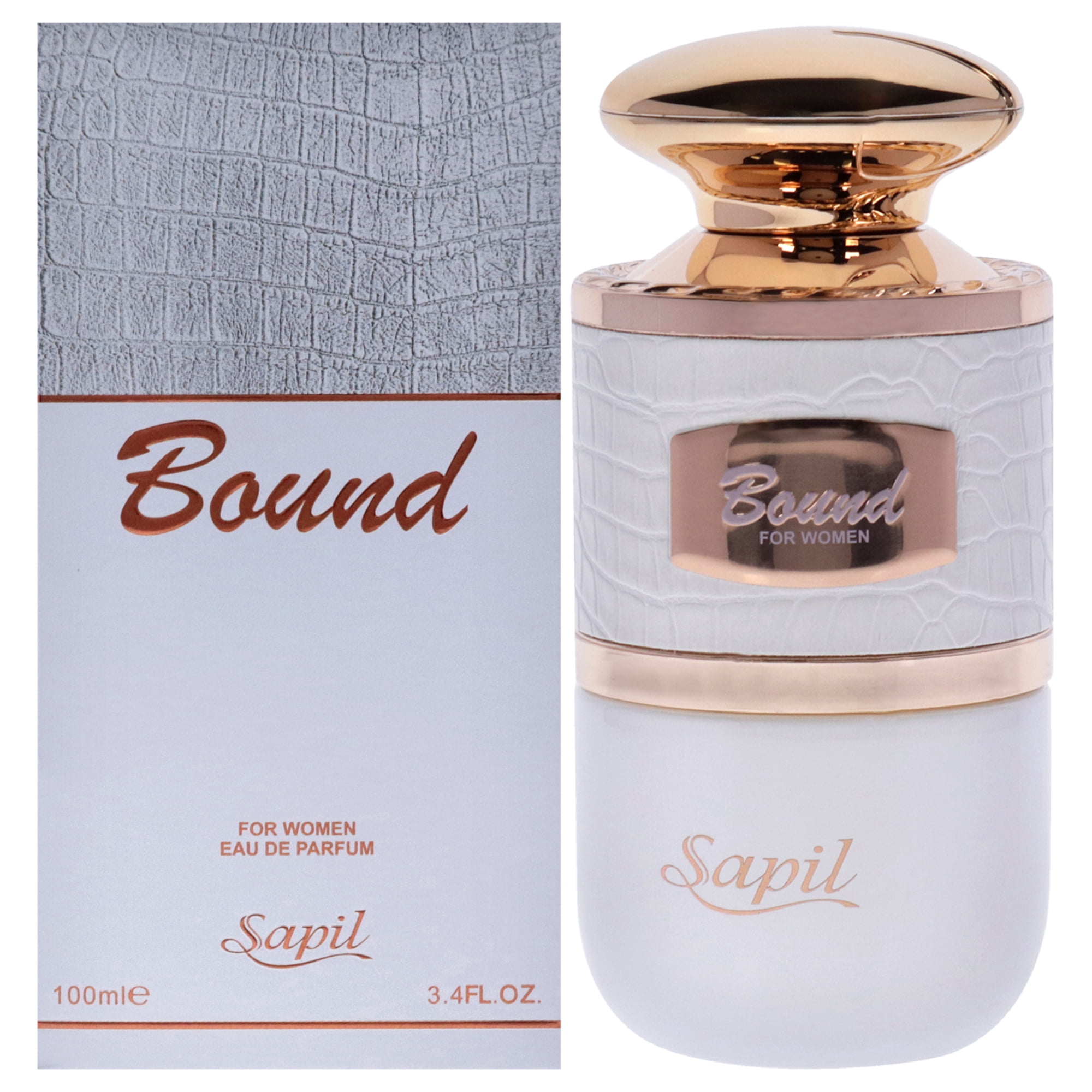 Sapil Bound, Masculine EDT Spray for Men, 3.4 oz with Orange
