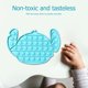 thumbnail image 2 of Silicona Push Bubble ADHD Autismo Adulto Niños Juguete para aliviar el estrés (Azul cielo) Tmvgtek juguetes de los niños, 2 of 8