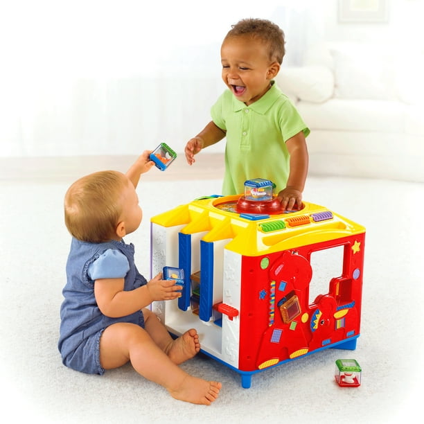 Fisher-Price Peek-A-Blocks Incrediblock - Walmart.com - Walmart.com