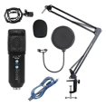 thumbnail image 1 of BM858 Microphone Kit Studio USB Computer Condenser Microphone with Adjustable Arm Stand Shock Mount, 1 of 4