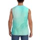 thumbnail image 4 of Fotbe Cyan Mint Marble Men's Camiseta sin Mangas Estampada para Hombres, Playera Casual para Gimnasio, Entrenamiento, Playa-Small, 4 of 7