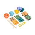 thumbnail image 4 of y juguete de clasificación de colores, manipuladores matemáticos de motricidad fina, reconocimiento de colores, juego de combinación portátil para el, 4 of 9