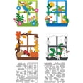 thumbnail image 1 of Troqueles de corte para tarjetas de felicitación con diseño de ventanas de las 4 estaciones, troqueles de acero al carbono, plantillas para hacer tarjetas, álbumes de recortes y troqueles de repujado., 1 of 9